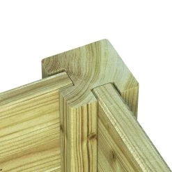 Sleufpaal Hoek Grenen 8,8 X 8,8 X270cm -Buitentuin 41 903