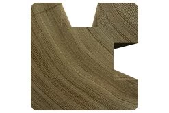 Sleufpaal Hoek Grenen 8,8 X 8,8 X270cm -Buitentuin 41 907