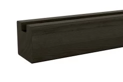 Sleufpaal Eind Antraciet Ca. 8,8x8,8 Cm, Lengte Ca. 270 Cm -Buitentuin 41 954