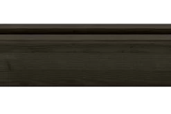 Sleufpaal Tussen Antraciet Ca. 8,8x8,8 Cm, Lengte Ca. 270 Cm -Buitentuin 41 986