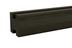 Sleufpaal Tussen Antraciet Ca. 8,8x8,8 Cm, Lengte Ca. 270 Cm -Buitentuin 41 990